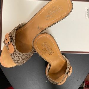 Coach sandals
